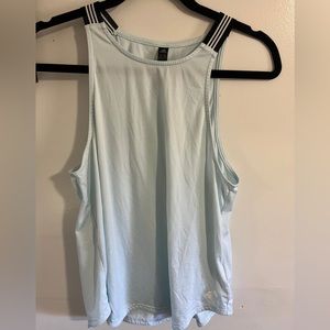 Adidas Womens Medium Light Blue Tank Top